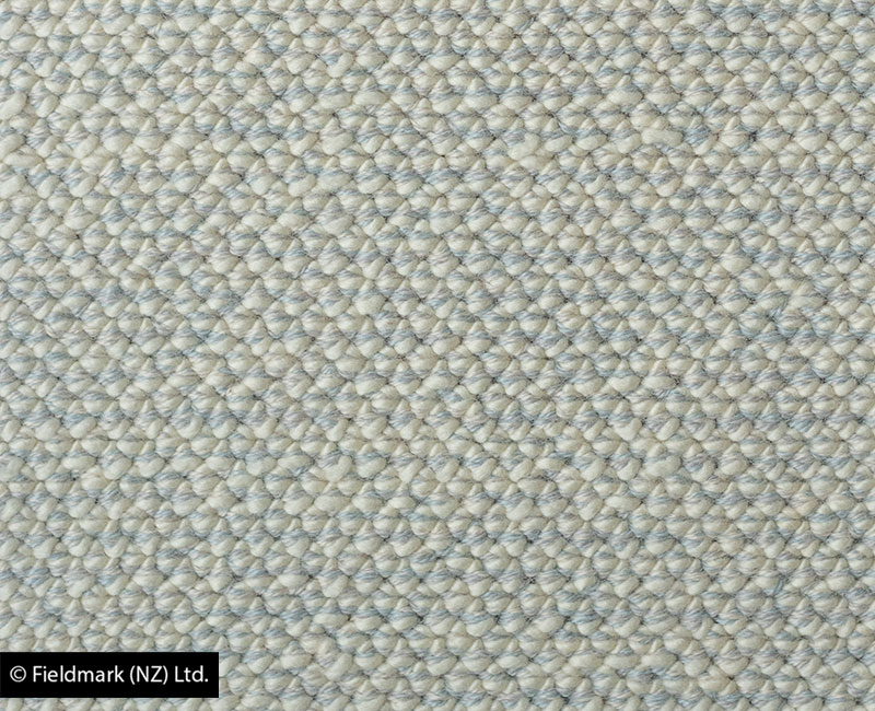Fieldmark Chantilly Tasman Blue loop pile carpet